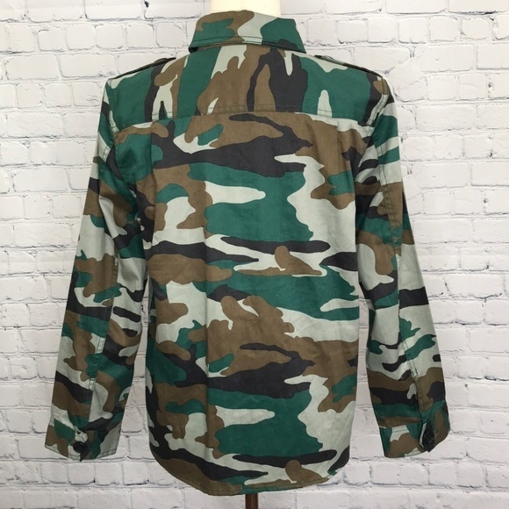 J. CREW Mercantile Camo Utility Shirt Jacket sz S - Picture 6 of 10